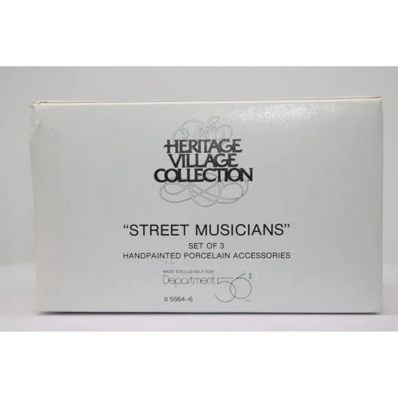 Dept 56 Christmas in the City - Street Musicians - Picture 5 of 6